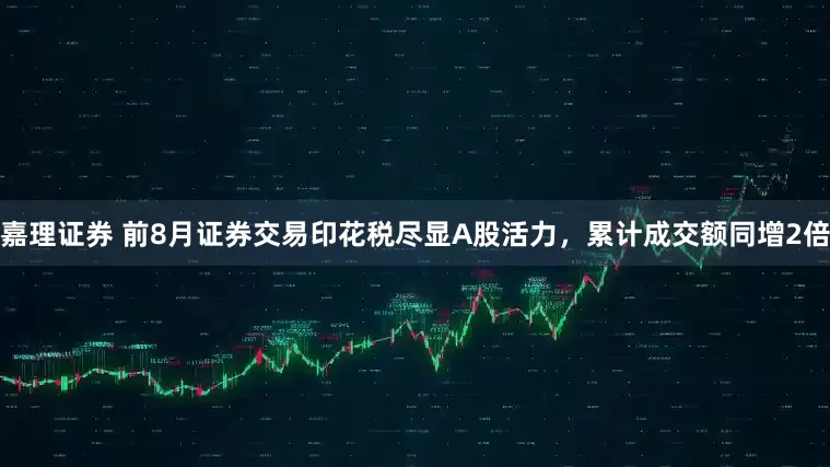 嘉理证券 前8月证券交易印花税尽显A股活力，累计成交额同增2倍